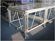 Portable Glass Acrylic Stage Platform For Performances 1.22 * 2.44M