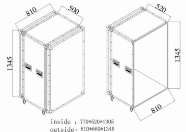 China Cajas de herramienta de aluminio modificadas para requisitos particulares del tamaño proveedor