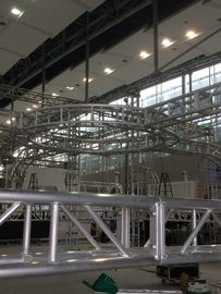 China Cubriendo el braguero circular de aluminio magnífico de la iluminación apliqúese al acontecimiento audio de la demostración fábrica