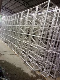 China Braguero cuadrado 400 x 400m m de la iluminación de la etapa del perno con el material de aluminio fábrica